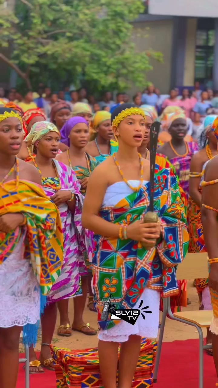 Royal Asante Kente Induction Regalia
